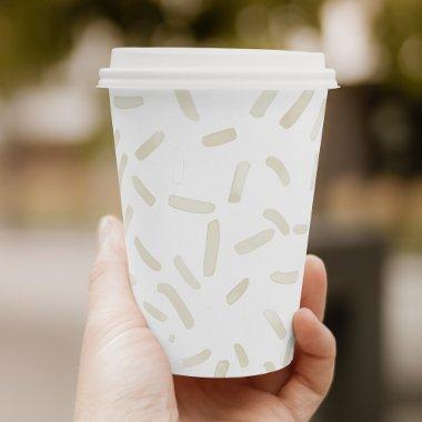 She's Been Scooped Up Vanilla  Paper Cups