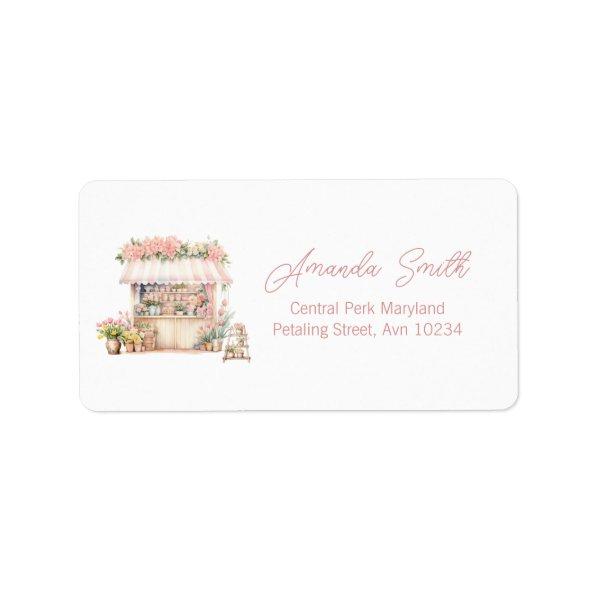 She's Fresh Off the Market  Address Label