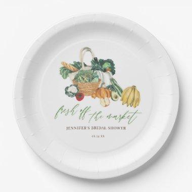 She's Fresh Off The Market  Paper Plates