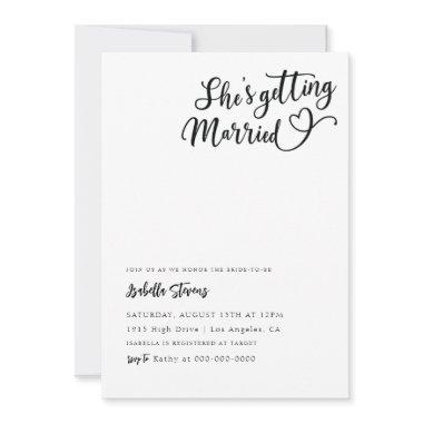 She's Getting Married Heart