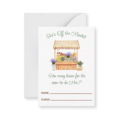She's Off the Market  Guessing Game Note