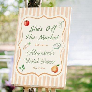 She's Off the Market  Welcome Foam Board