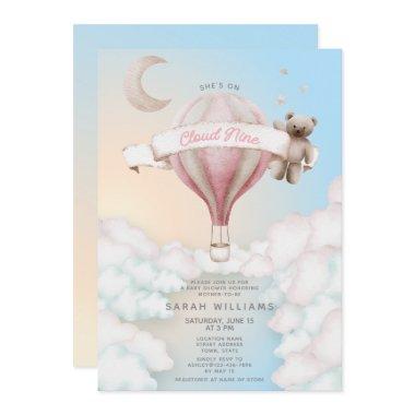 She's On Cloud 9 Baby Shower