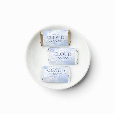 She's On Cloud Nine Blue  Hershey's Miniatures