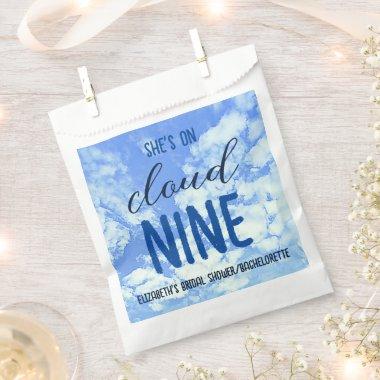 She's On Cloud Nine! /Bachelorette Favor Bag