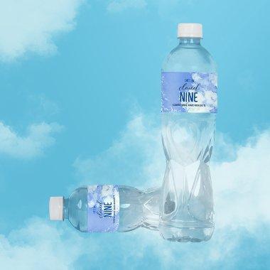 She's On Cloud Nine! /Bachelorette Water Bottle Label