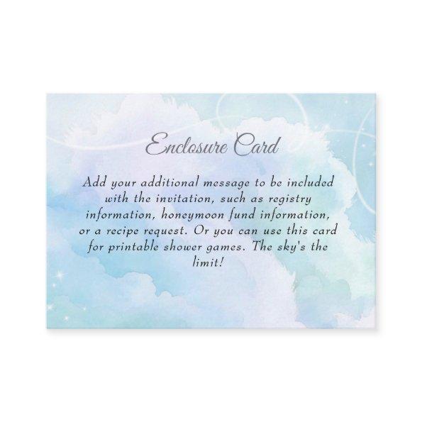 She's On Cloud Nine  Enclosure