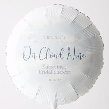 She's On Cloud Nine Elegant  Party Balloon