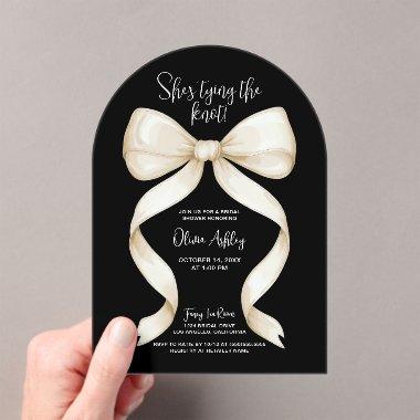 She's Tying the Knot Bow  Acrylic
