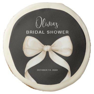 She's Tying the Knot Bow  Sugar Cookie