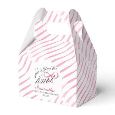 She's Tying the Knot Bow Coquette  Favor Boxes