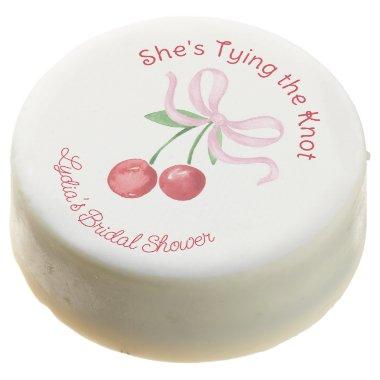 She's Tying the Knot Coquette Cherry  Chocolate Covered Oreo