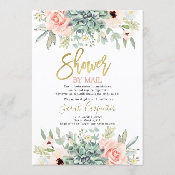 Shower by Mail Succulents Bridal Shower Invitations