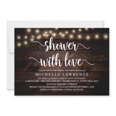 Shower with Love, Rustic  Party