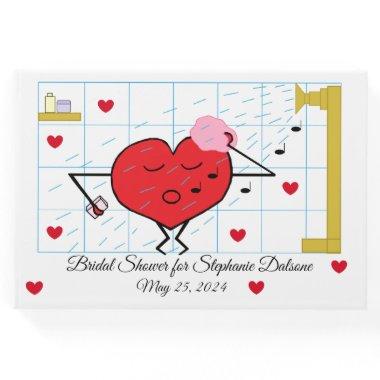 Shower You with Love Bridal Shower Guest Book