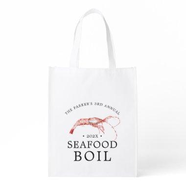 Shrimp Boil | Seafood Boil Themed Party Grocery Bag