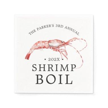 Shrimp Boil | Seafood Themed Party Napkins