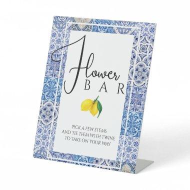 Sicilian Majolica Bar Sign – Italian Lemon Decor