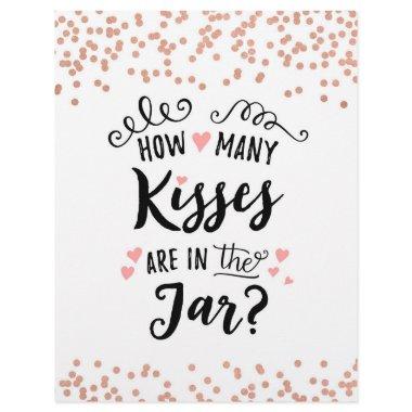 SIGN How many kisses are in the jar?