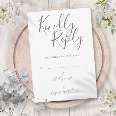 Signature Script Simple Modern RSVP