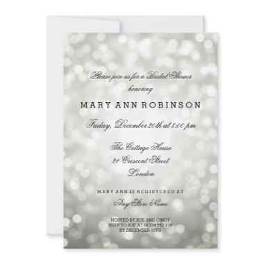 Silver Glitter Lights Elegant