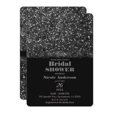 Silver Glitter Sparkling Lights