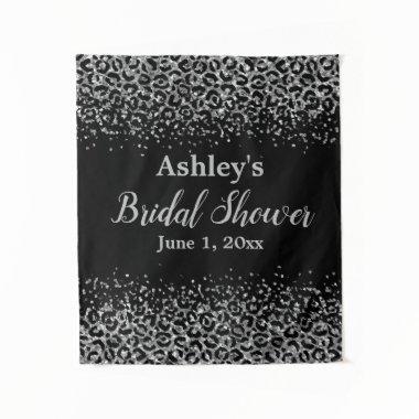 Silver Leopard  Backdrop Photo Booth