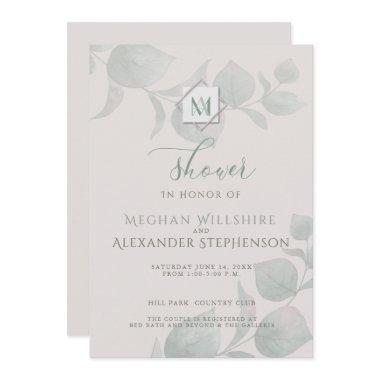 Silver Sage Eucalyptus Wedding Shower