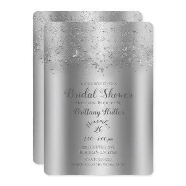 Silver Shimmer Flutter Butterfly