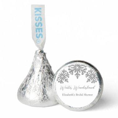 Silver Snowflake Winter Bridal Shower Hershey®'s Kisses®