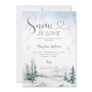 Silver Snowflakes Snow in love