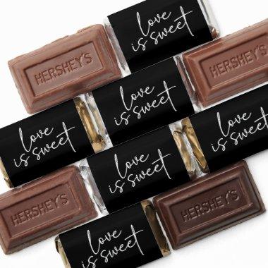 Simple Black Minimalist Script  Hershey's Miniatures