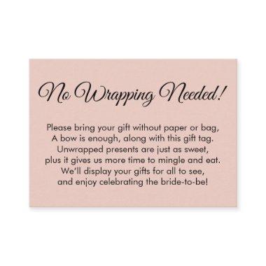 Simple Blush Pink No Wrapping Needed  Enclosure