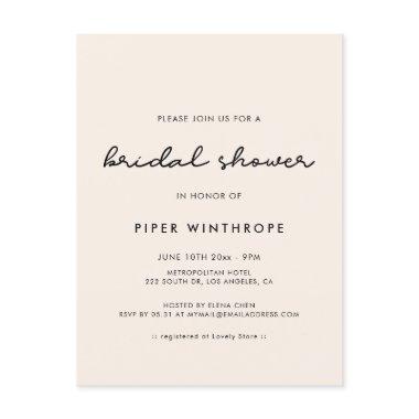 Simple  invitation post