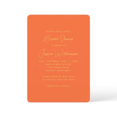 Simple Cute Aesthetic Orange Yellow