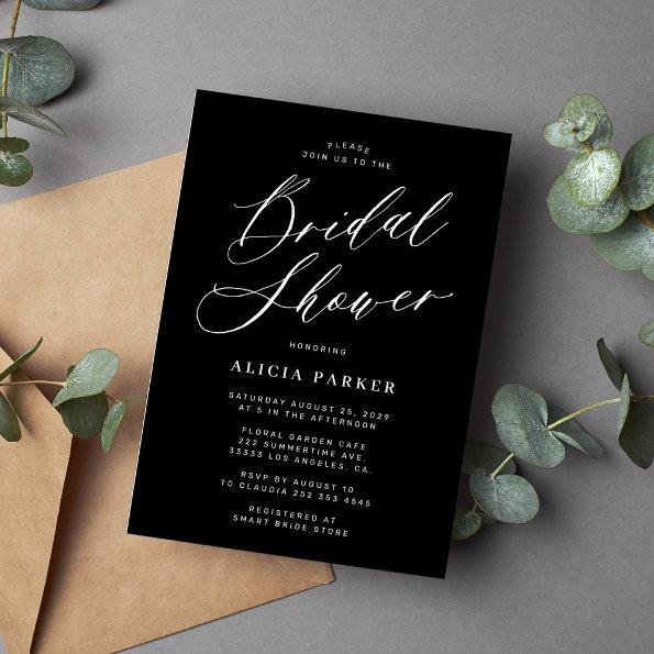 Simple elegant calligraphy script