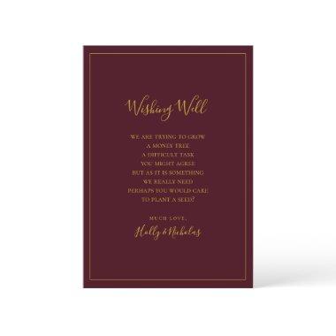Simple Elegant Christmas | Red Wishing Well