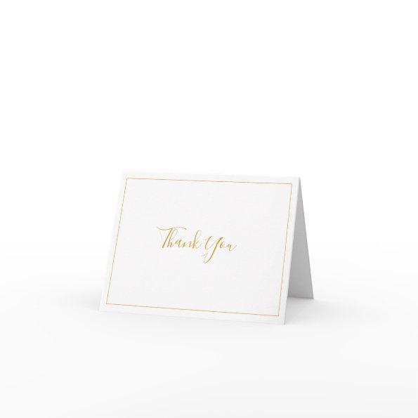Simple Elegant Christmas | White Thank You