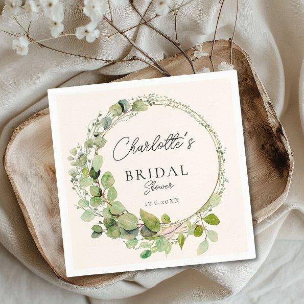 Simple, elegant eucalyptus   Napkins