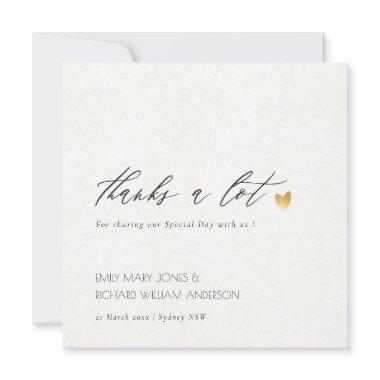 SIMPLE ELEGANT GOLD KRAFT TYPOGRAPHY THANK YOU