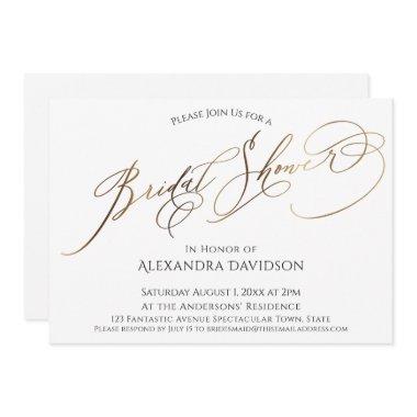 Simple Elegant Gold Typography