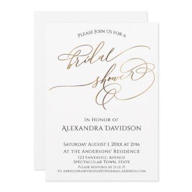 Simple Elegant Gold Typography