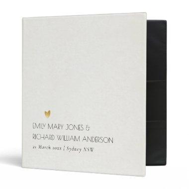 SIMPLE ELEGANT KRAFT GREY TYPOGRAPHY TEXT ONLY BINDER