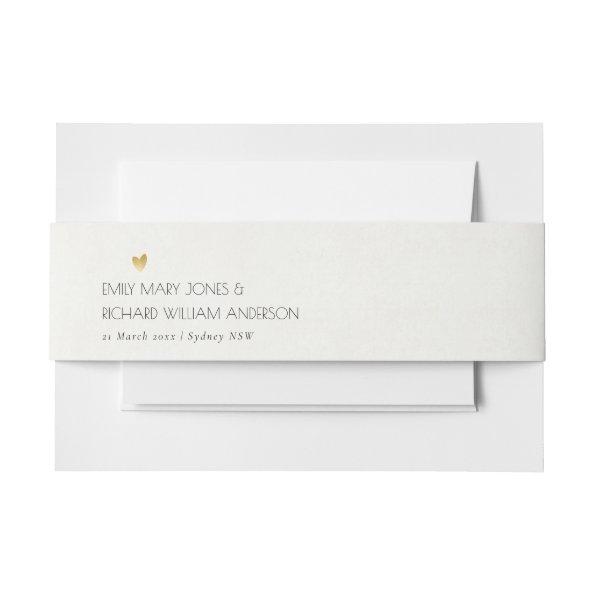 SIMPLE ELEGANT KRAFT GREY TYPOGRAPHY TEXT ONLY  BELLY BAND