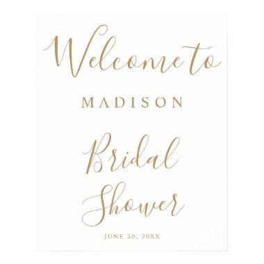 Simple Elegant Script  Welcome Sign