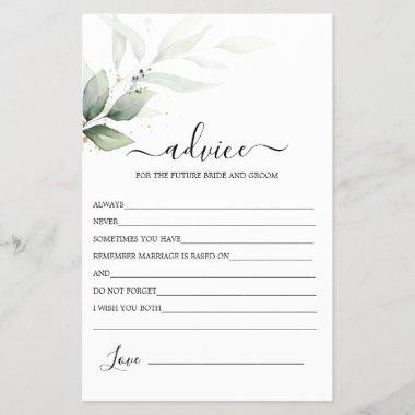 Simple Greenery Advice for the Bride Invitations