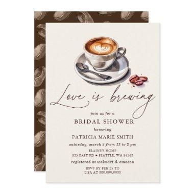 Simple Love is Brewing Coffee