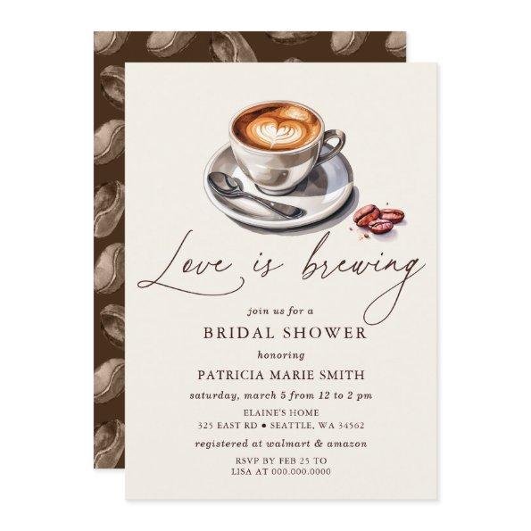 Simple Love is Brewing Coffee