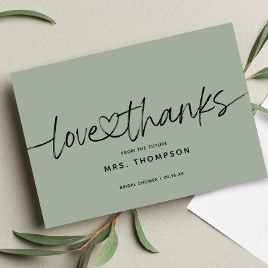 Simple Minimal Modern Script  Thank You