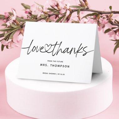 Simple Minimal Modern Script  Thank You